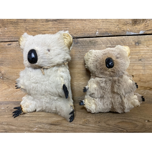 101 - Vintage Stuffed Koalas