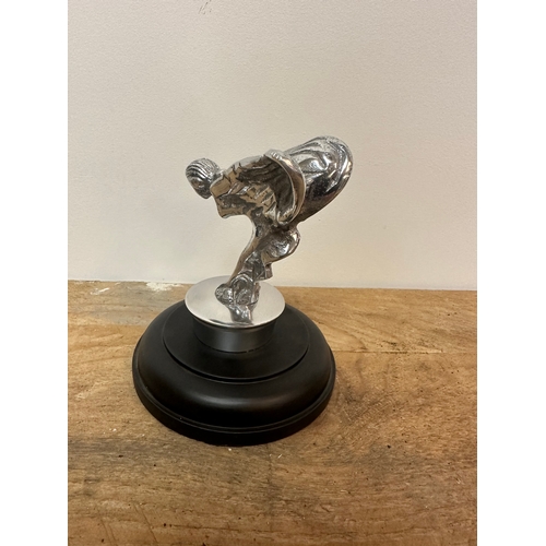 108 - Flying Bentley 2019 ornament on a wooden base