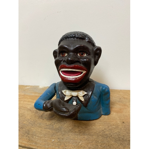 119 - Cast Iron Figure Moneybox