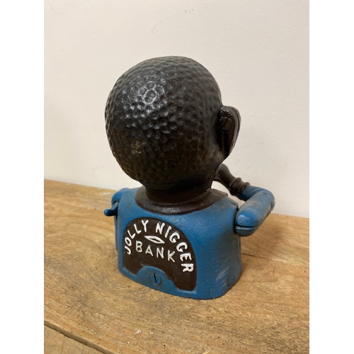 119 - Cast Iron Figure Moneybox