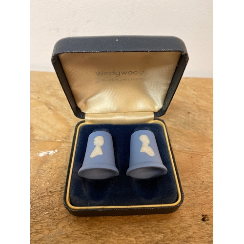 120 - Wedgwood Jasperware Thimbles