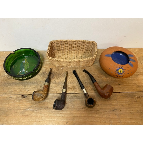 137 - Collection of Pipes and Ashtrays