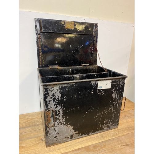 158 - Metal Storage Chest