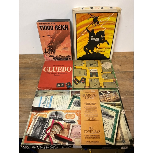 208 - Collection of Vintage Board Games