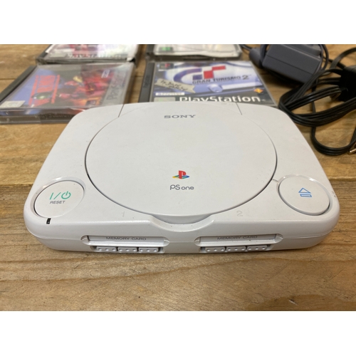 210 - Sony PS1 with Games and Leads