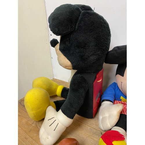 214 - Collection of Toys to include Mickey Casette Player Plushie