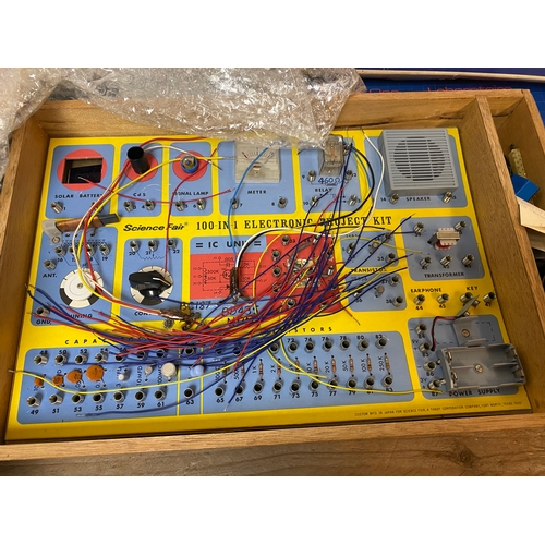 216 - Three Vintage Electronic Project Sets, one as New