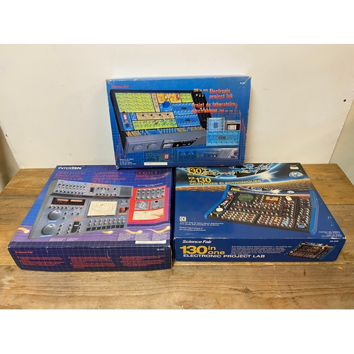 217 - Three Vintage Electronics Sets, one as new