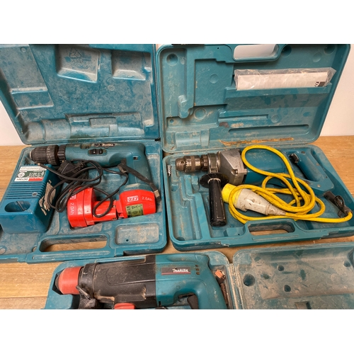 234 - 3x Boxed Makita Drills, untested