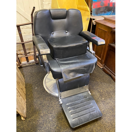 318 - Barbers Chair and Booster Seat