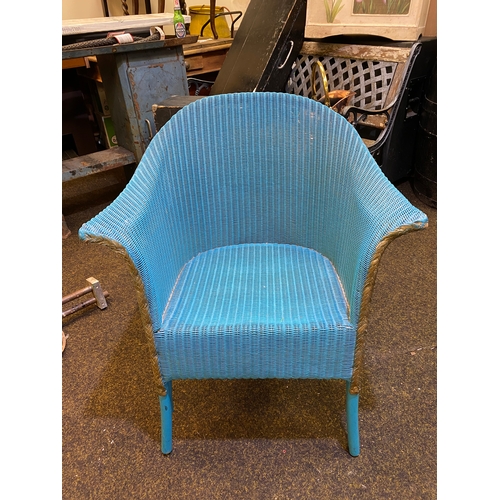 320 - Lloyd Loom Style Bedroom Chair