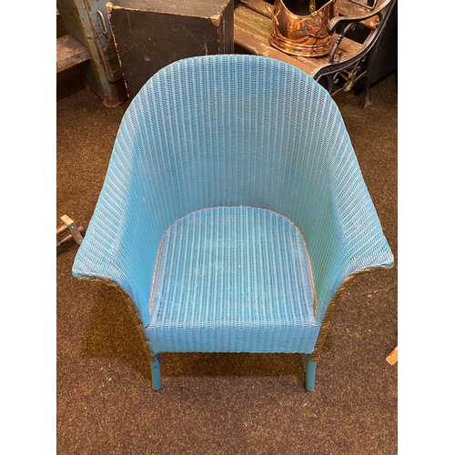 320 - Lloyd Loom Style Bedroom Chair