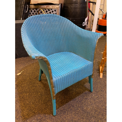 320 - Lloyd Loom Style Bedroom Chair