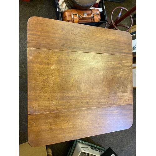 324 - Edwardian Solid Wood Drop Leaf Table