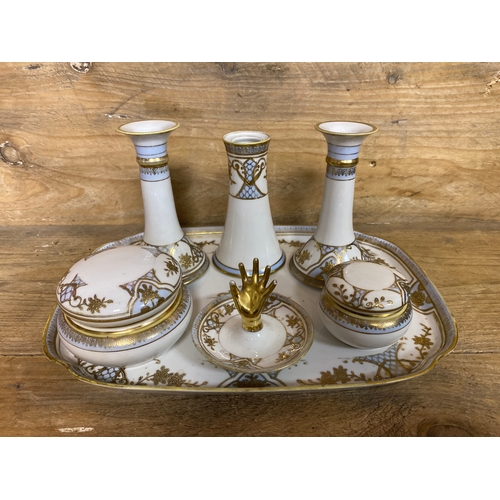 326 - Noritake Dressing Table Set