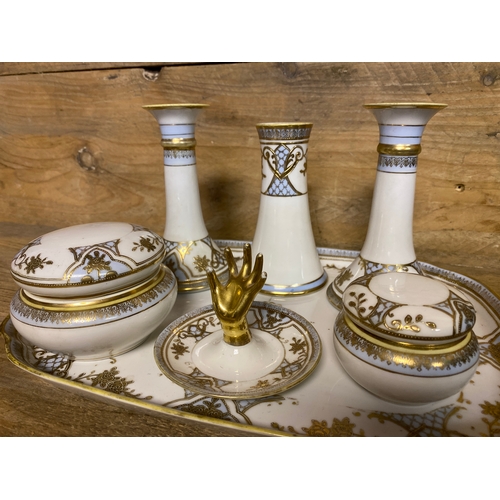 326 - Noritake Dressing Table Set