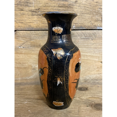 327 - Hand Painted Chinese Vase