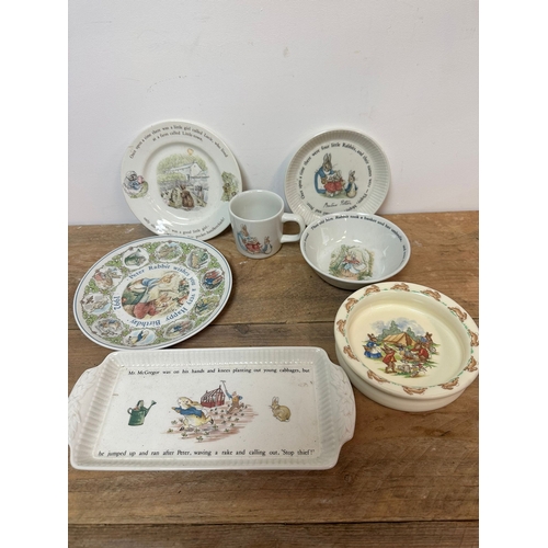 337 - Quantity of Bunnykins and Wedgwood Beatrix Potter Serveware