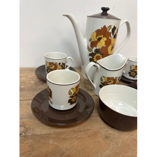 339 - Mid Century Johnson Brothers Ironstone Coffee Set