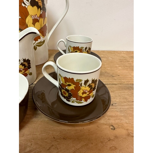 339 - Mid Century Johnson Brothers Ironstone Coffee Set