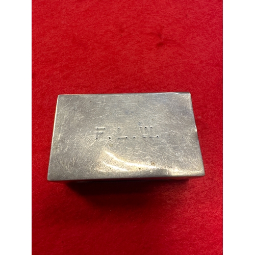 1 - Sterling Silver Matchbox case 20.15g