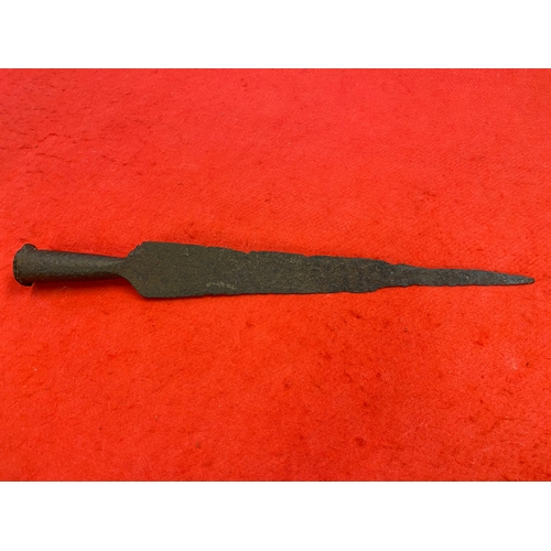 53 - c. Iron Age 19” Socket Mounted Spear Head