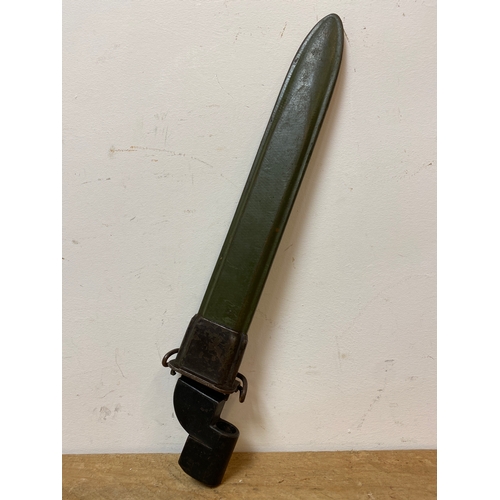 61 - Enfield Bayonet No.9 With Scabbard