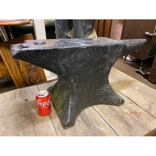 66 - Large Blacksmiths Anvil, 29”x13”