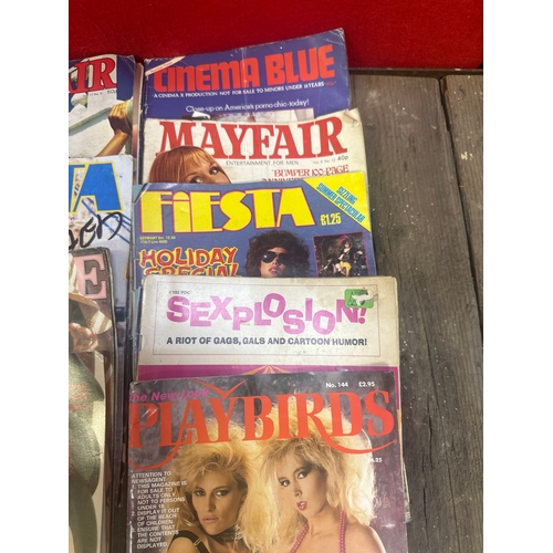 78 - Collection of vintage adult erotica maga