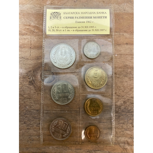 85 - 1962 Bulgarian Annual Coin Set