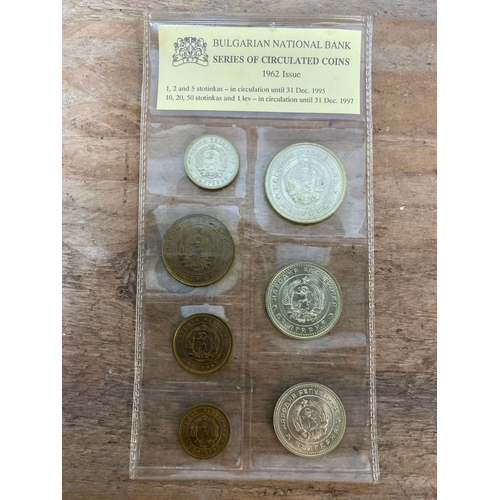 85 - 1962 Bulgarian Annual Coin Set