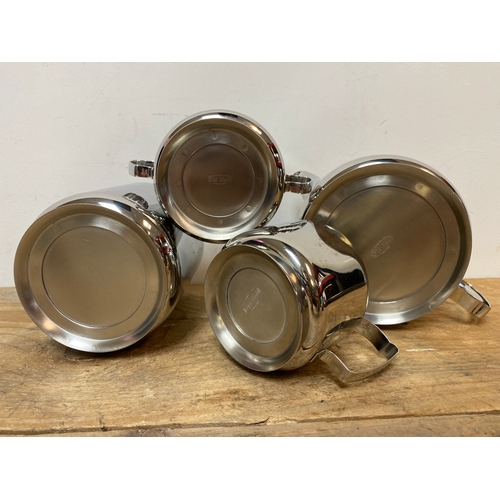 143 - Old Hall Norfolk Stainless Steel Teaset