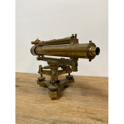 151 - Brass Surveyors Theodolite by Troughton & Simms London