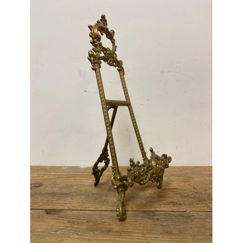 163 - Ornate 13” Brass Stand