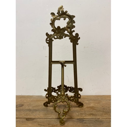 163 - Ornate 13” Brass Stand