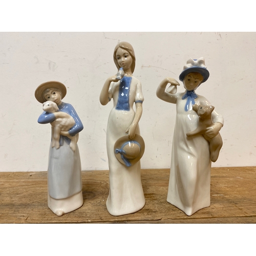 209 - Three Rex Valencia Spanish Porcelain Figures