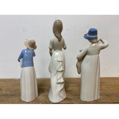 209 - Three Rex Valencia Spanish Porcelain Figures