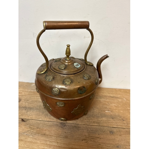 221 - Vintage copper kettle