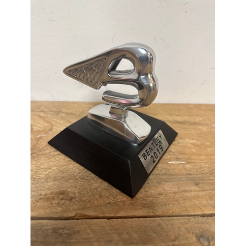 233 - Aluminium Flying Bentley 2019 desk Ornament