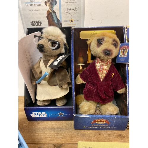 280 - Five Collectible comparethemarket.com Meerkat Toys