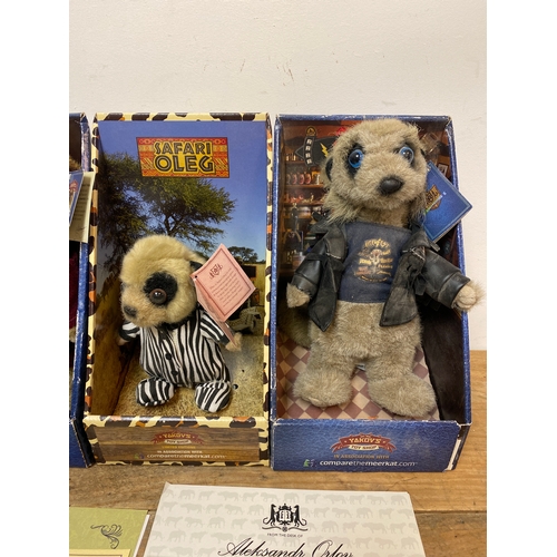 280 - Five Collectible comparethemarket.com Meerkat Toys