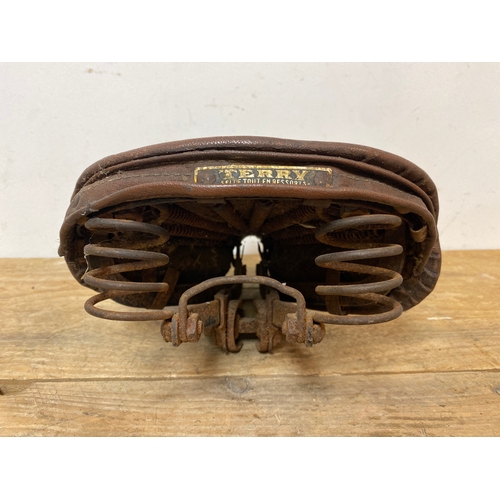 285 - C.1940’s Terry Motorcycle Saddle