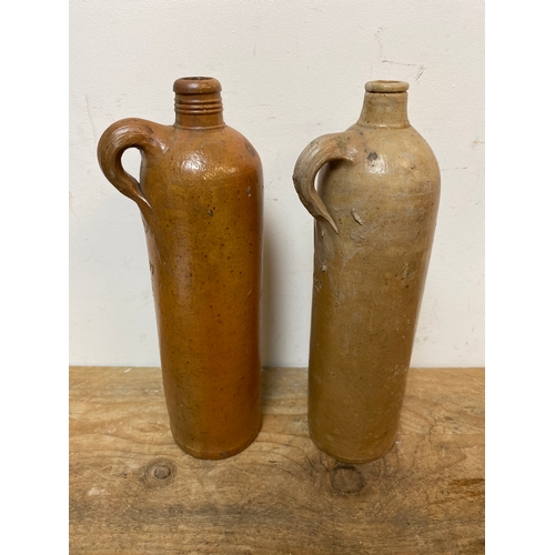 302 - Pair of 19th Century Stoneware German Apollinaris Bottles