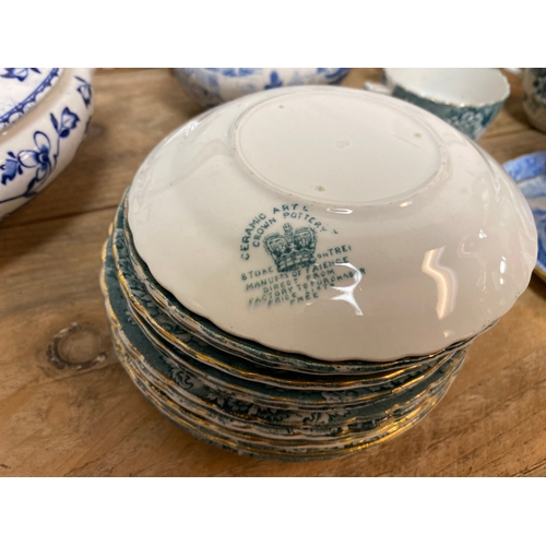 310 - Collection of Blue and White China, some antique examples