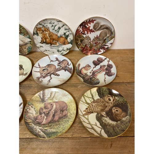 331 - Collection of Ceramic Picture Plates of Animals by The Collectors Studio