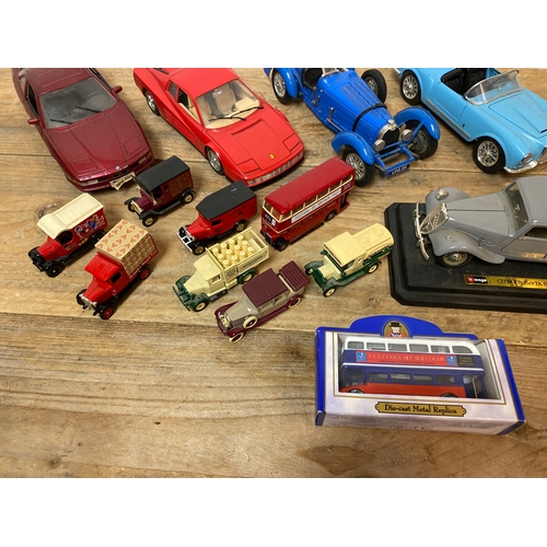 339 - Collection of Diecast Vehicles to include Burago