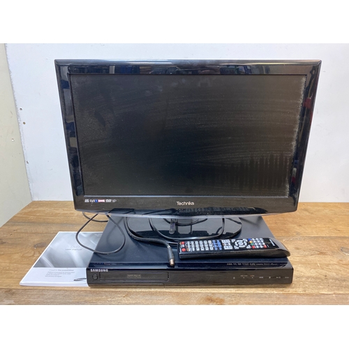 342 - 21” LCD TV with Samsung DVD Player