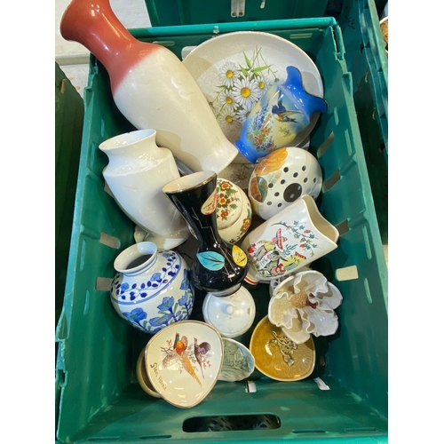 357 - Box of Mixed Ceramics