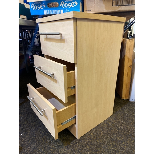 375 - Modern Three Drawer Unit