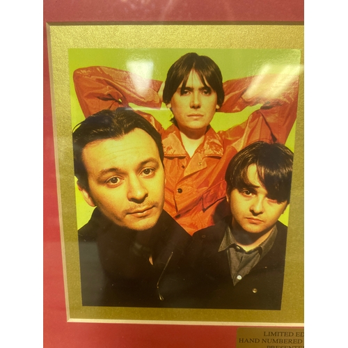 67 - Limited Edition Manic Street Preachers Plaque item 001 of 500